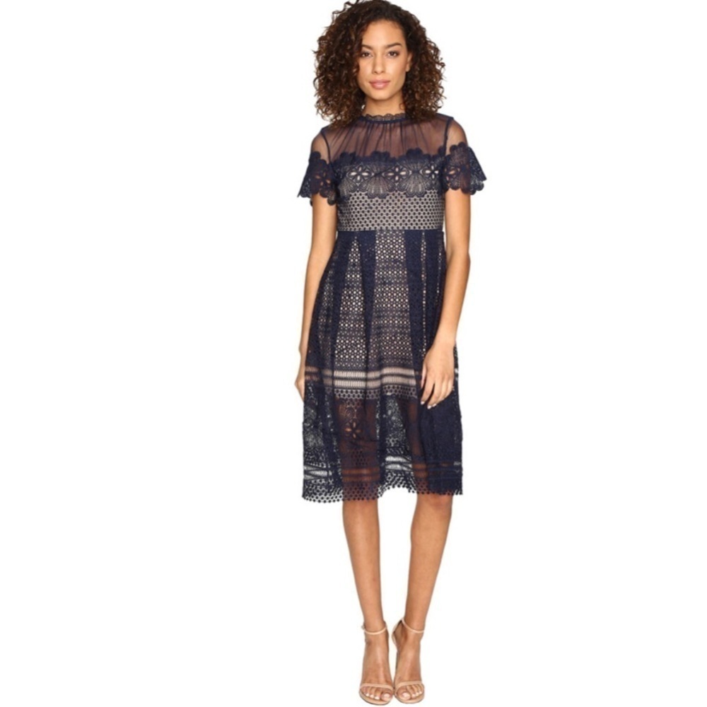 Romeo & Juliet Couture black lace dress